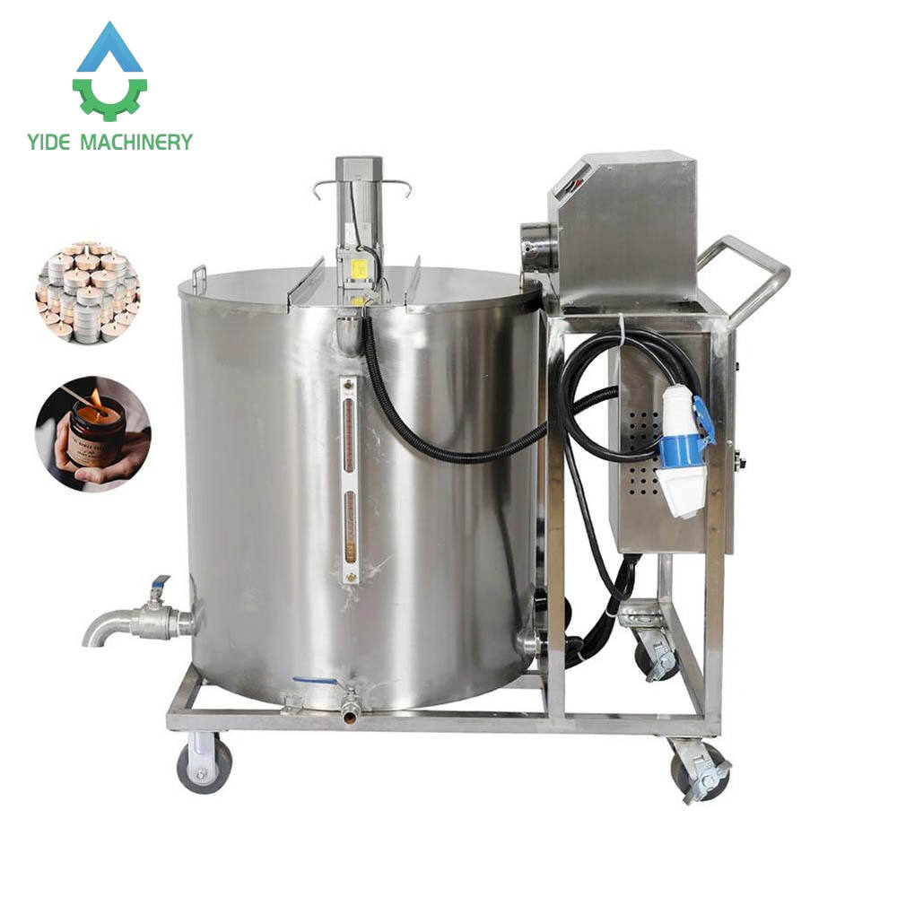 Corrosion Resistance Stainless Steel #316 Heat/Reverse Pump Paraffin/Palm/Bee/Soy Wax Melt and Fill Machine for Candle Making