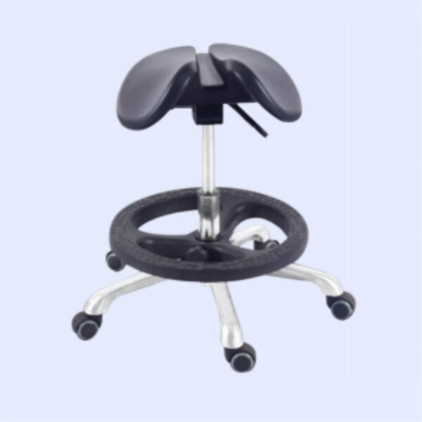 Features adjustable height and backrest for optimal positioning
