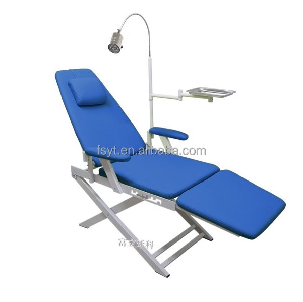 Portable cheap dental chair folding dental chair for dental clinic factory