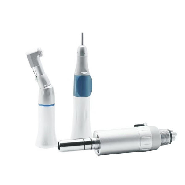 Quieter operations with low speed hand pieces