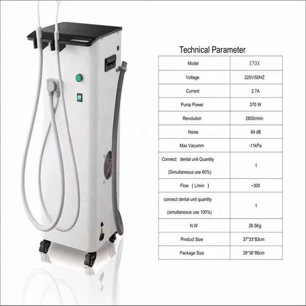 Enhanced suction power for optimal respiratory relief.