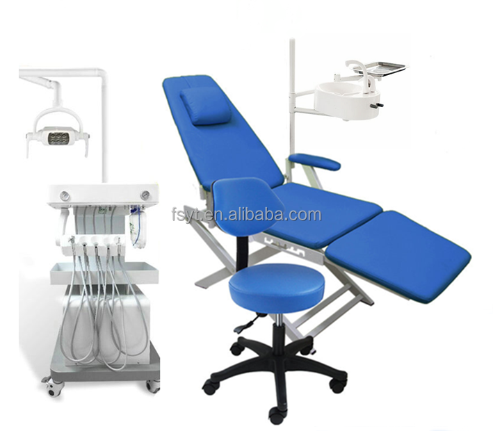 Portable cheap dental chair folding dental chair for dental clinic factory