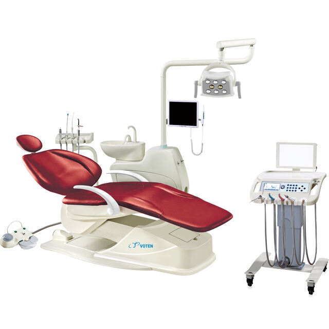 Best Selling Mobile Instrument Tray Mobile Cart Dental Unit Chair supplier