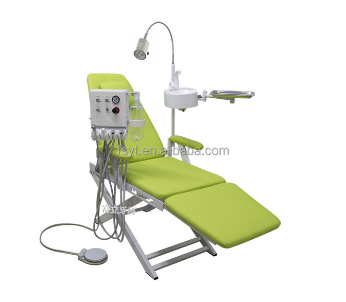 Portable cheap dental chair folding dental chair for dental clinic details