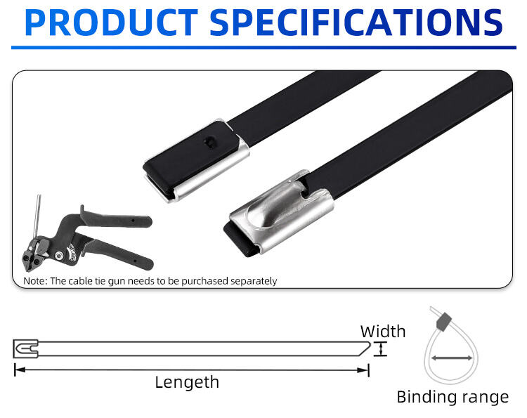 316 self locking electrical wiring corrosion resistant steel banding-15