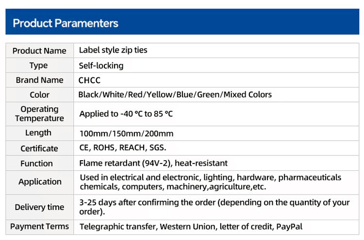 Specifications