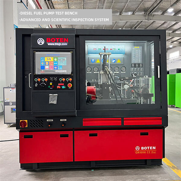 Safe and Efficient Use of a Fuel Pump Test Bench