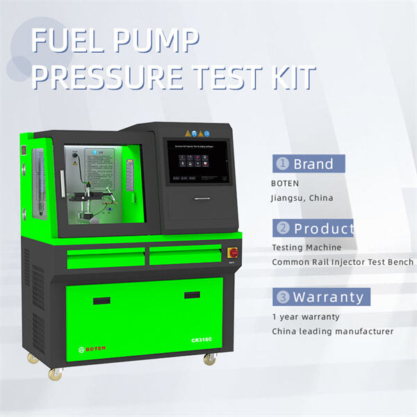 Innovation in fuel pump pressure test kit