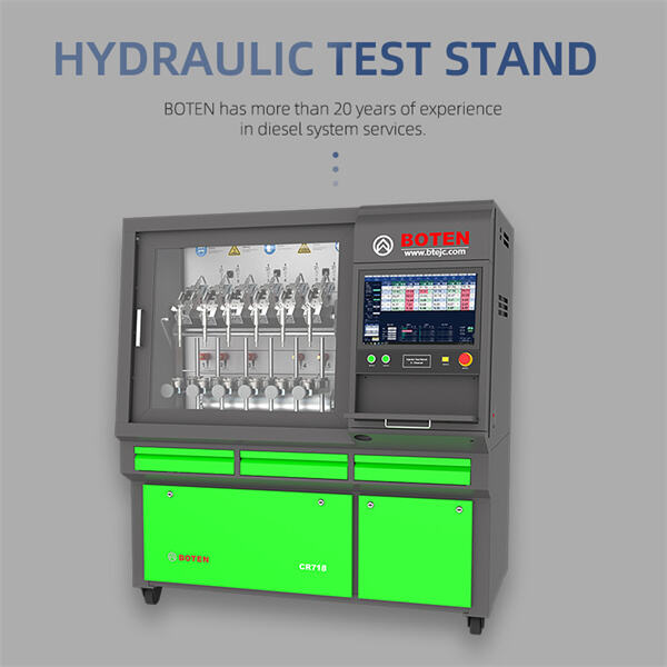 Usage of Hydraulic Test Stand