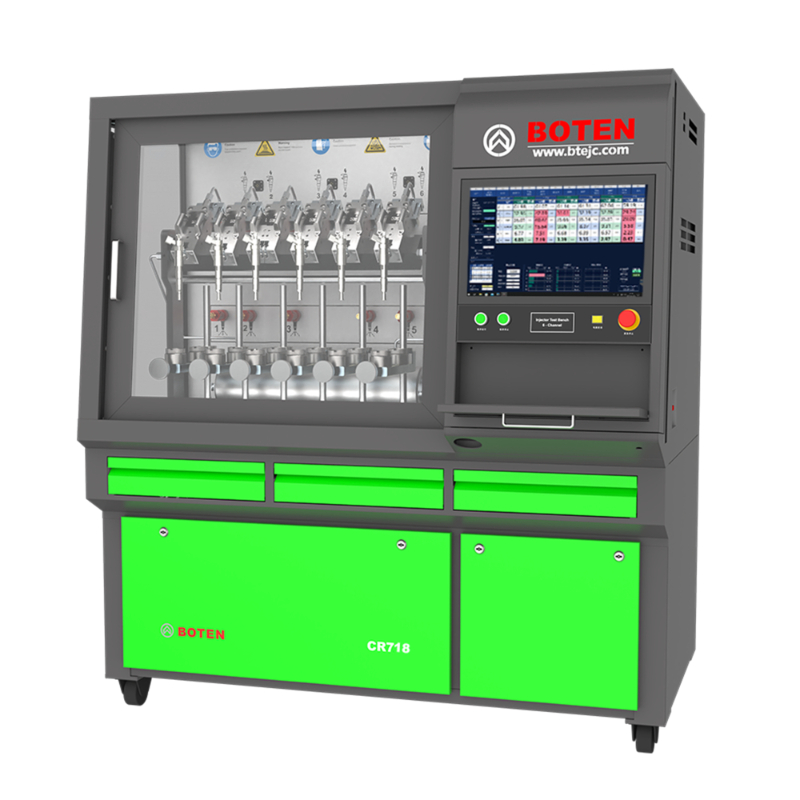 CR718 6-Channel Injector Test Bench