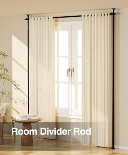 Room Divider Rod