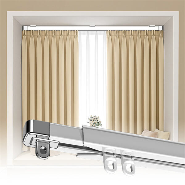 Effortlessly Slide Your Curtains Open and Closed with Iron Curtain Tracks