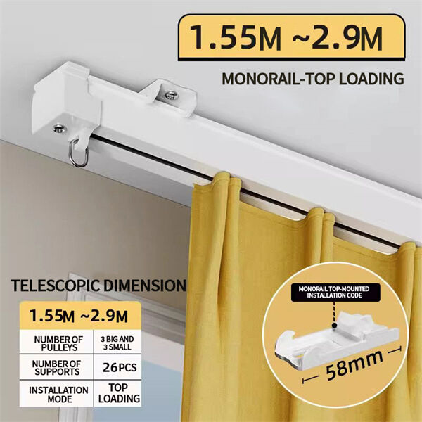 Create a Sleek Look with a Modern Curtain Rail Runner