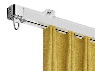 Rails de rideaux Silent Glide : test de fonctionnement sans bruit