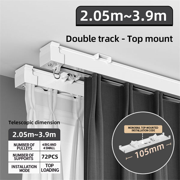 Transform Your Windows with Sleek Aluminum Curtain Tracks