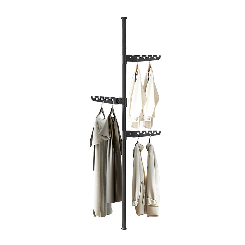 Effortlessly Organize Your Wardrobe with a Detachable Clothes Rack