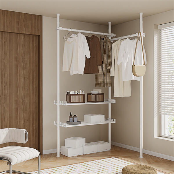 Simplify Your Morning Routine with a Hanger Rack for Easy Access to Your Clothes