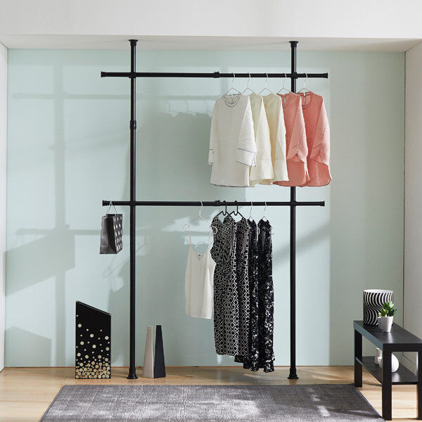 Maximize Your Closet Space with the Metal Frame Wardrobe