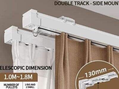Advantages of traditional decorative curtain rods?