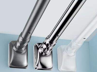 Raumaufteilungsideen: Spannstangen als Raumteiler