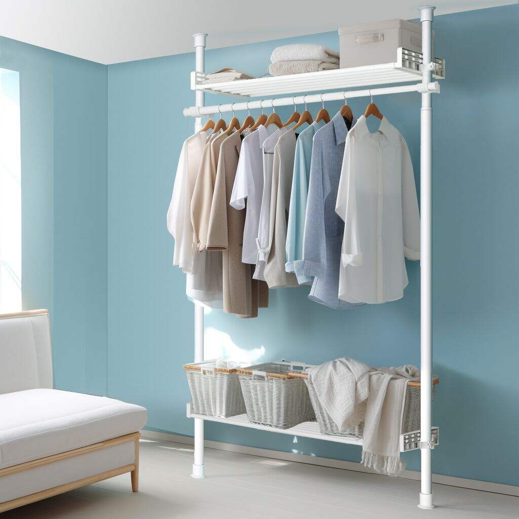 Must-have items for a well-organized bedroom close