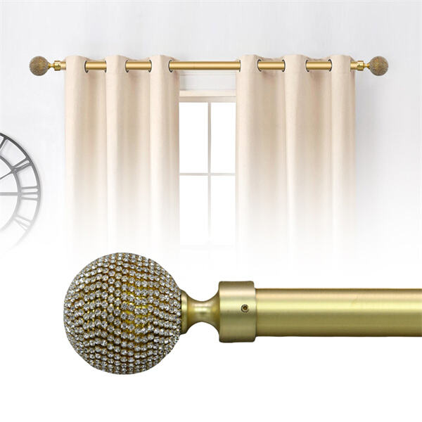 Baguhin ang iyong mga bintana gamit ang mga nakakilong curtain poles na nagtataglay ng istilo