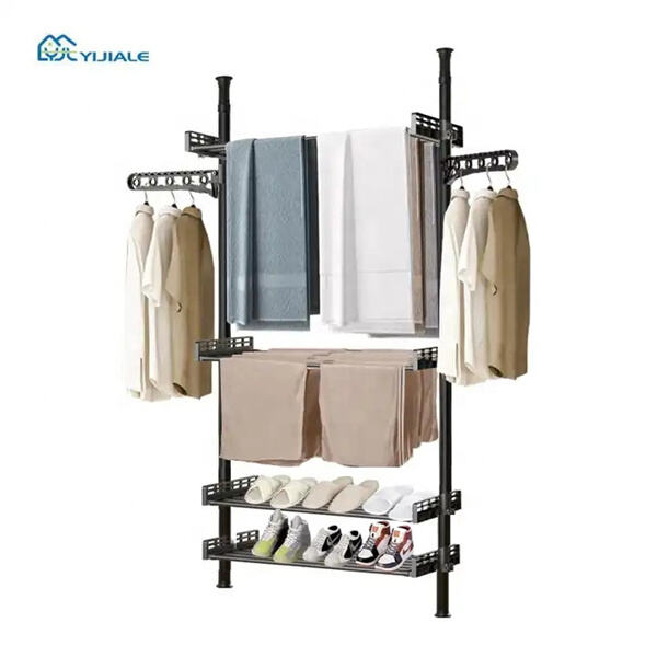 Maximize your closet space with a clothes shelf