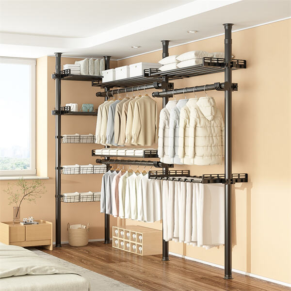 Desorganize Sua Casa com uma Cabine de Armazenamento de Roupas Personalizada