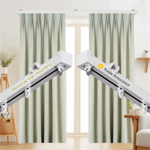Descubra a solução perfeita de trilho para cortinas para suas necessidades de design de interiores requintadas
