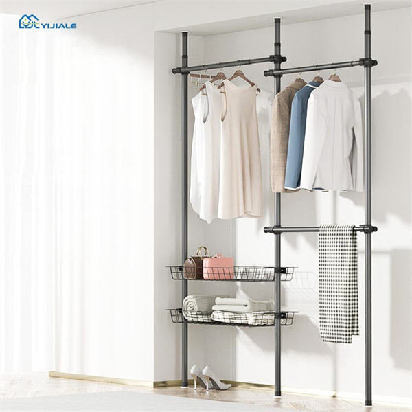 Mantenha suas roupas organizadas e arrumadas com um guarda-roupa