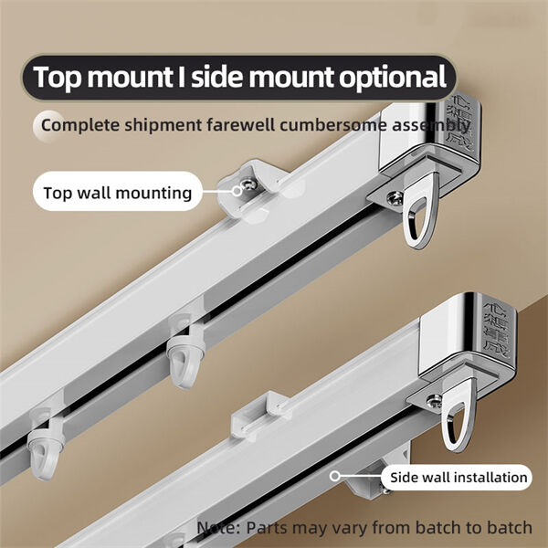 Tuklasin ang mga benepisyo ng custom-fit para sa iyong puwang gamit ang ma-bend curtain track.