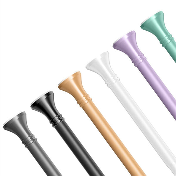 Bring a touch of elegance with metal curtain rods in any room.