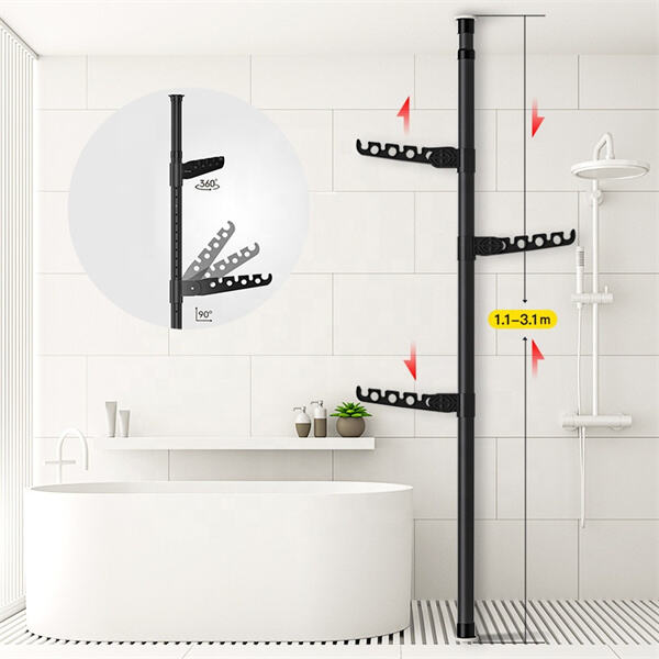 Halten Sie Ihre Oberbekleidung griffbereit mit einem stilvollen Stahl-Kleiderständer