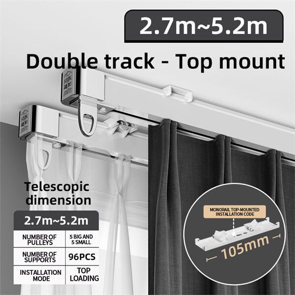 How to install aluminum alloy curtain rails with ease