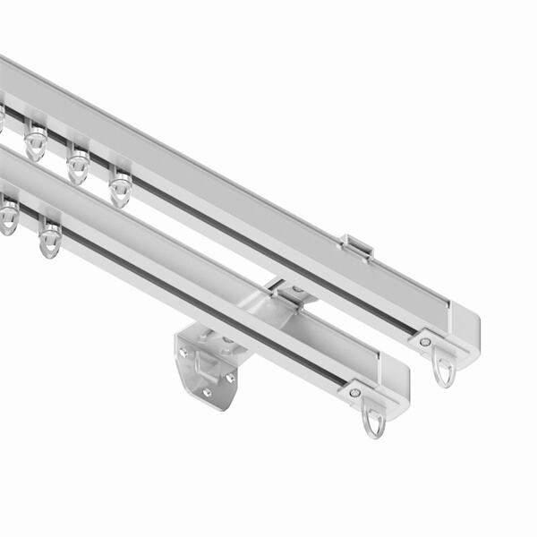 Enhance your home decor with the elegance of track curtains.