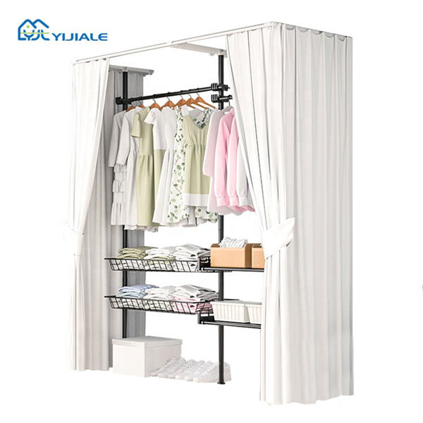 Diga adeus a um armário bagunçado com um guarda-roupa de armazenamento funcional