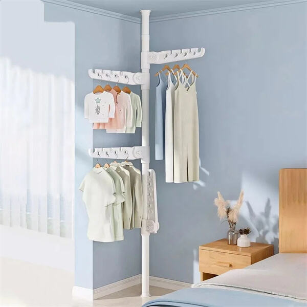 Showcase your favorite outfits on a chic clothes stand