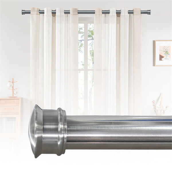 Enhance Your Windows with Stylish Roman Curtain Poles