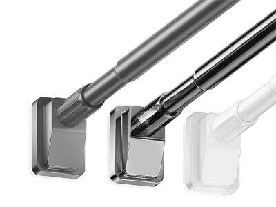 Advantages of no drill shower curtain rod Installation over Traditional Installation