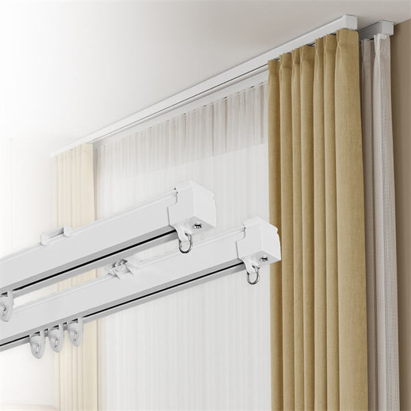 Create a Sleek and Modern Look with Iron Curtain Tracks