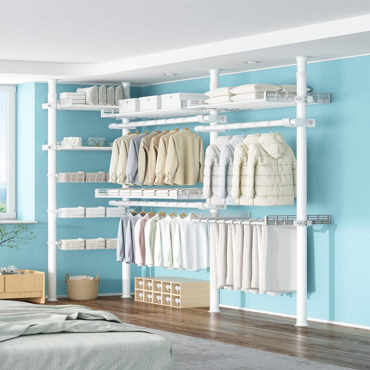 The Perfect Way to Showcase Your Wardrobe