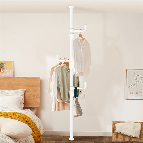 Keep your favorite outfits easily accessible with a cloth rack stand