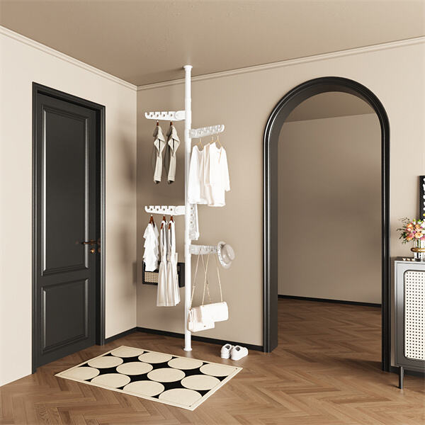 Transform your space with a modern coat rack design