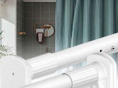 Space-Saving Solutions: Corner Drill-Free Rods for Bay Windows