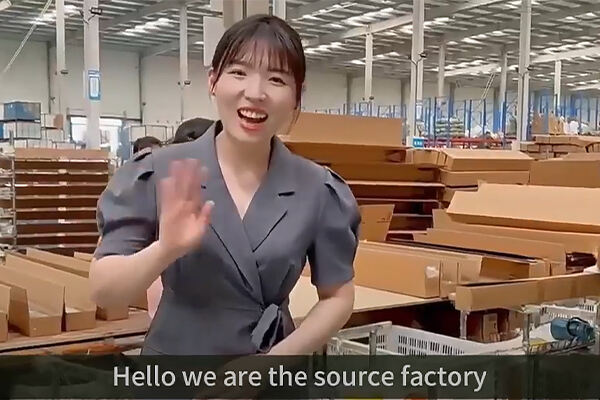 Vídeo do armazém da fábrica