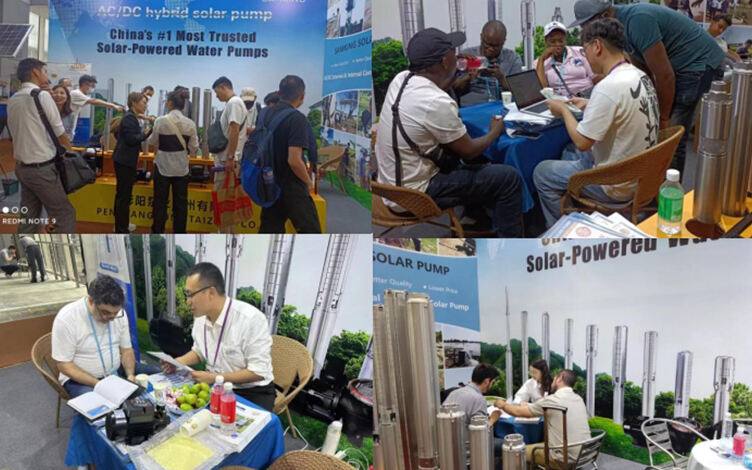 SAMKING solar pump in the 133rd spring Canton Fair