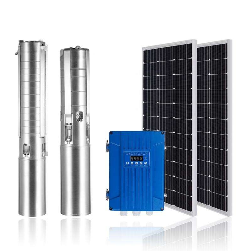 Botswana Gabon Lesotho Guinea-bissau Africa Dc Brushless Solar Pump System 1hp 1200w 105m Head manufacture