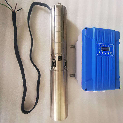 DC 1.5HP 1500W SS Impeller Submersible Solar Water Pump System Solar Borehole Pump 116m Head Power Solar Pump manufacture