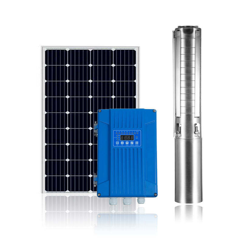 High Quality Deep Well Submersible Solar Water Pump For Agriculture Dc factory