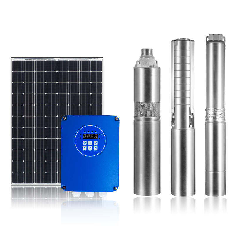 60m Head 27l/min 3inch Solar Deep Pump Centrifugal Water Pump Submersible Solar Pump details